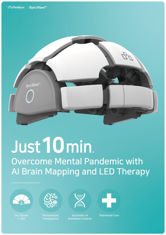 iMEDISYNC UNVEILS WORLD'S FIRST INTEGRATED WIRELESS BRAIN EEG at CES 2022