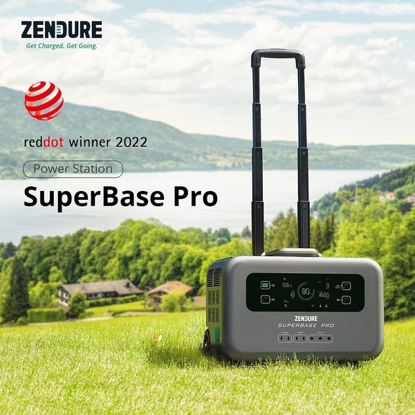 Zendure’s Power Station Wins 2022 Red Dot Design Award