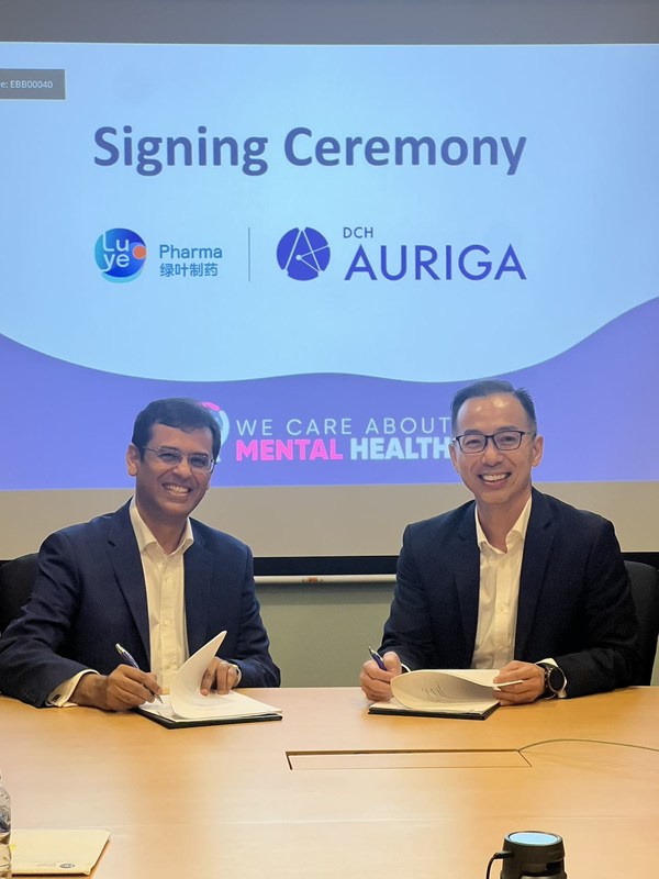Luye Pharma and DCH Auriga Establish an Exclusive Distribution Partnership and Jointly Launch the