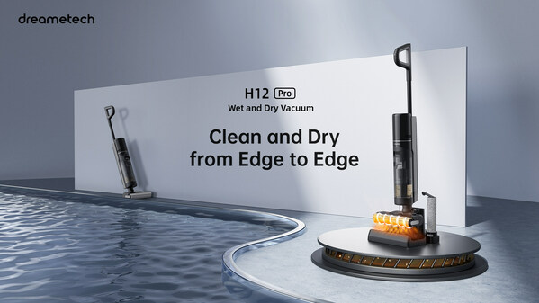 Dreametech Debuts H12 Pro Wet and Dry Vacuum with Industry-Leading 0