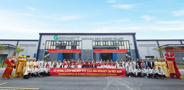 Growatt inaugurates its first manufacturing plant in Vietnam