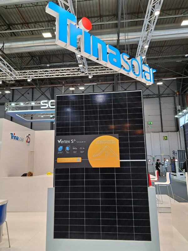 Trina Solar launches Vertex S+ 445W n type dual-glass modules for rooftops