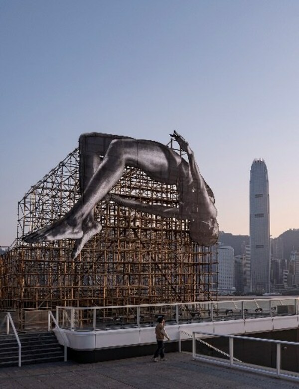 Renowned French artist JR unveils his first-in-Asia