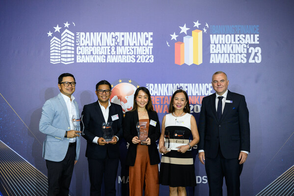 UnionBank Wins 5 Titles at the Asian Banking & Finance Awards 2023--Named Domestic Retail Bank of the Year