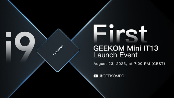 GEEKOM Unveils The World's First Mini PC Powered By The 13th Gen i9 CPU