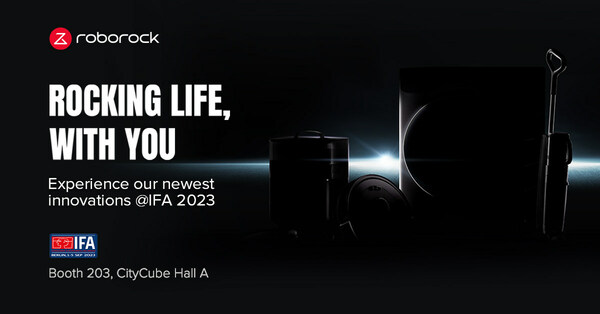 Roborock To Debut Its Expansion Beyond Robotic Floor Cleaners into New Smart Home Category at IFA Berlin Trade Fair 2023
