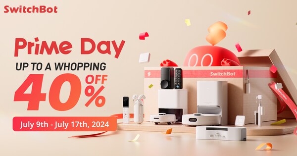 SwitchBot Offers Up to 40% Off Discount for Prime Day