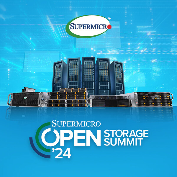 Media Alert: Supermicro Announces Open Storage Summit ’24 — Starts August 13