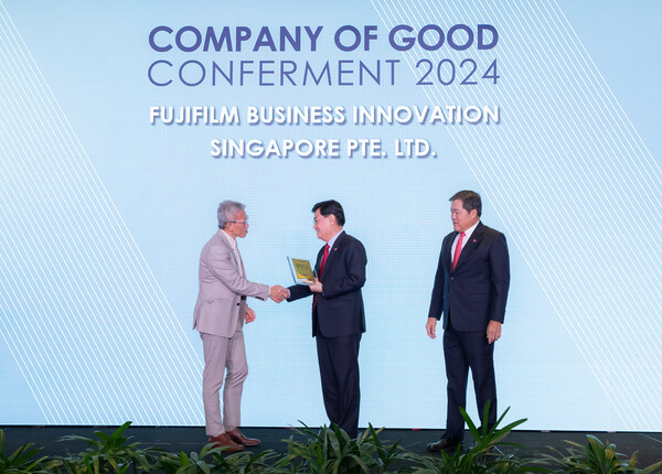 FUJIFILM Business Innovation Singapore Honoured with Prestigious