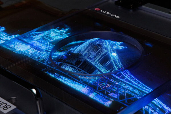 LG Display Succeeds in Developing World's First Stretchable Display that Expands by 50 Percent