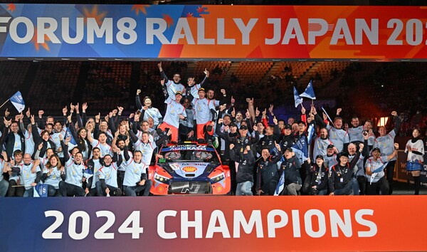 Thierry Neuville and Martijn Wydaeghe seal FIA WRC titles in thrilling finale
