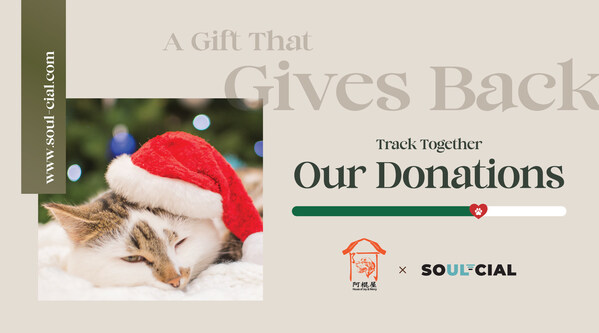 SOUL-CIAL Launches Limited-Edition Christmas Gift Set to Support Abandoned Pets