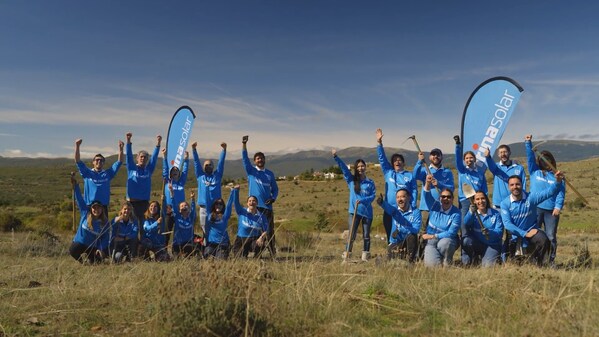 Trinasolar cooperates with Retree to offset carbon emissions