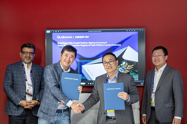 Desay SV Collaborates with Qualcomm to Deliver New Intelligent AI Cabin Platform Powered by Snapdragon Elite Automotive Platforms