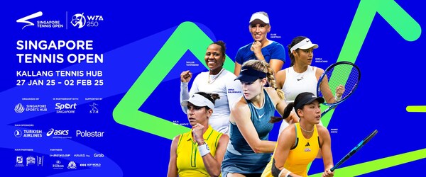 Star-Studded Sponsor Line-up Takes Centre Court at the Singapore Tennis Open 2025