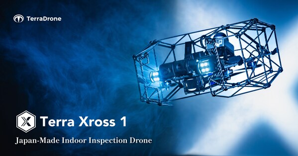 Terra Drone Launches Japan-Made Indoor Inspection Drone