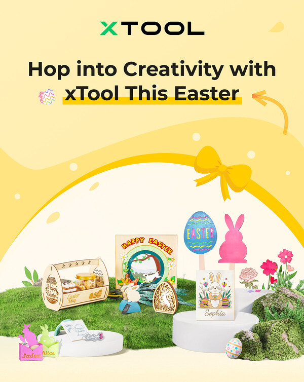 Hop into Creativity with xTool This Easter - Unleash DIY Magic for Your Home & Garden