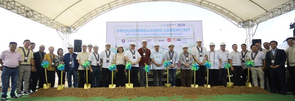 SUEZ and partners commence construction of Philippines' largest seawater desalination plant in Metro Iloilo