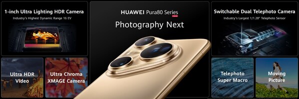 HUAWEI Pura 80 Series Debuts: Shattering Boundaries in Mobile Imaging
