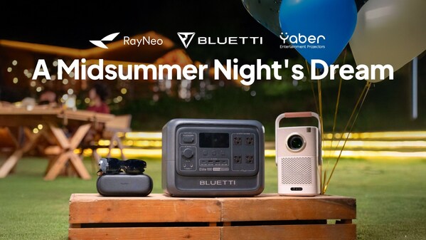 BLUETTI Partners with Yaber and RayNeo to Power Shared Joy & Solo Retreats This Summer