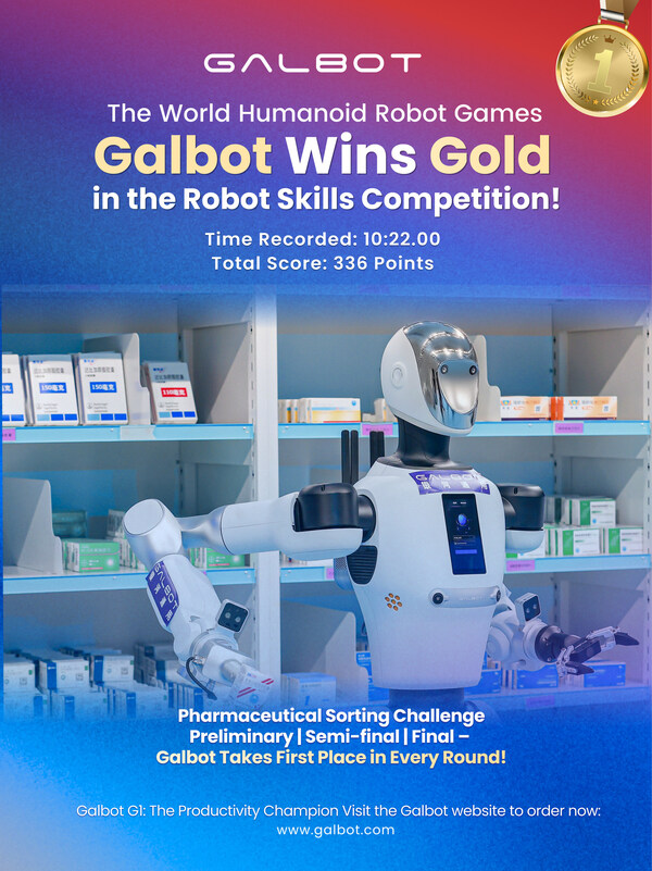 Galbot Clinches Gold Medal at World Humanoid Robot Games, Redefining Autonomous Robotics in Real-World Applications