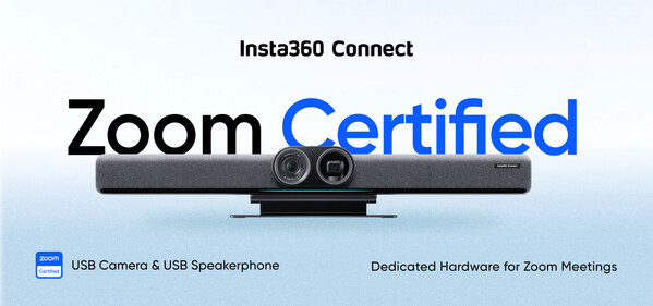 Insta360 Connect is Now a Zoom-Certified Conference Room USB Camera and Speakerphone
