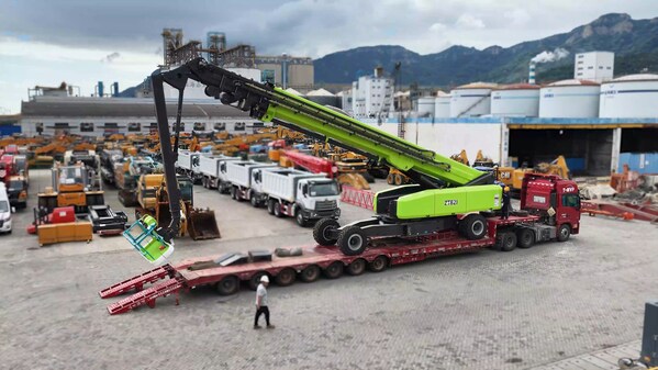 Zoomlion Delivers the World's Tallest 82