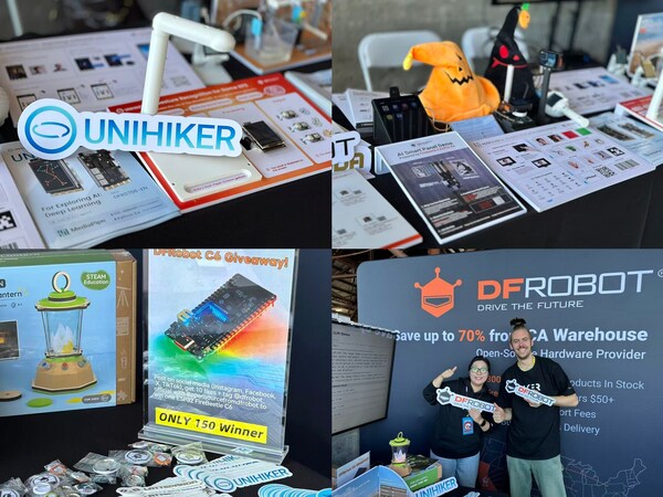 DFRobot Ignites Hands-On Innovation at 2025 Maker Faire Bay Area, Making AI and Tech Fun & Accessible.