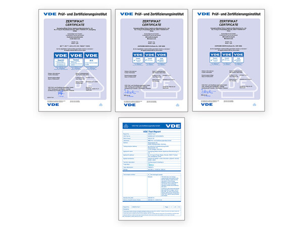 Midea Secures Four Prestigious VDE Certifications at IFA 2025: Redefining Smart Home Standards