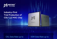 Montage Technology Announces Industry-First Trial Production of CXL 3.2 MXC Chip