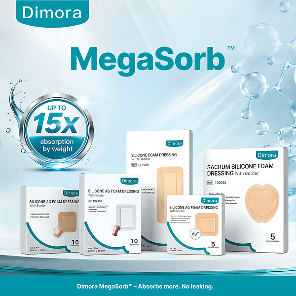 Dimora Medical Introduces New Pricing for MegaSorb™ Dressings, Expanding Access to Professional-Grade Wound Care