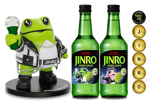 JINRO Unveils Global Limited-Edition ‘K-POP Star Toad’ Green Grape
