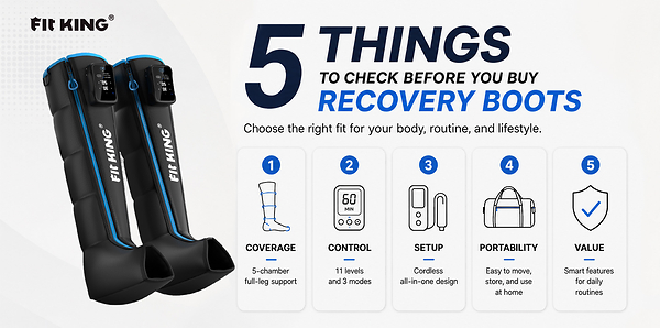 Not All Recovery Boots Are Built the Same: What Shoppers Should Compare Before Buying