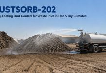 SOCO Introduces DUSTSORB-202–Dust Control Solution for Waste Management Stockpiles and Roads