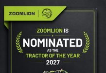 Zoomlion DV3504 Hybrid Tractor Shortlisted for Two Categories of TOTY 2027, Marking a Breakthrough for Chinese High-Horsepower Agricultural Machinery