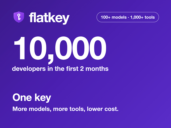 Flatkey Raises $10M Series A After Surpassing 10,000 Developers in Two Months