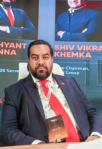 Indian Australian Businessman Dushyant Khanna Co-Chairs US$1 Trillion iBRICS Summit by SWFI in New Delhi