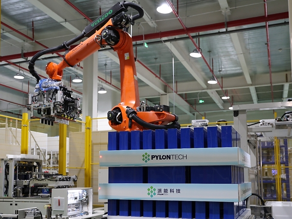 Pylontech Starts Mass Production of 588Ah and 601Ah LFP Cells for ESS