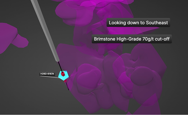 Vortex and Brimstone Continue to Expand With Higher Grades