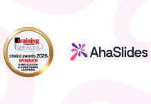 AhaSlides wins 2026 Training Magazine Network Choice Award for Gamification & Game-Based Learning