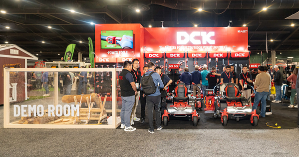 DCK Showcases Battery-Powered Lawn and Garden Equipment at Equip Exposition 2026