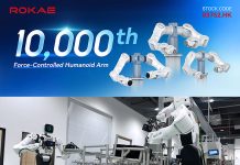 ROKAE delivers its 10,000th humanoid force-controlled arm
